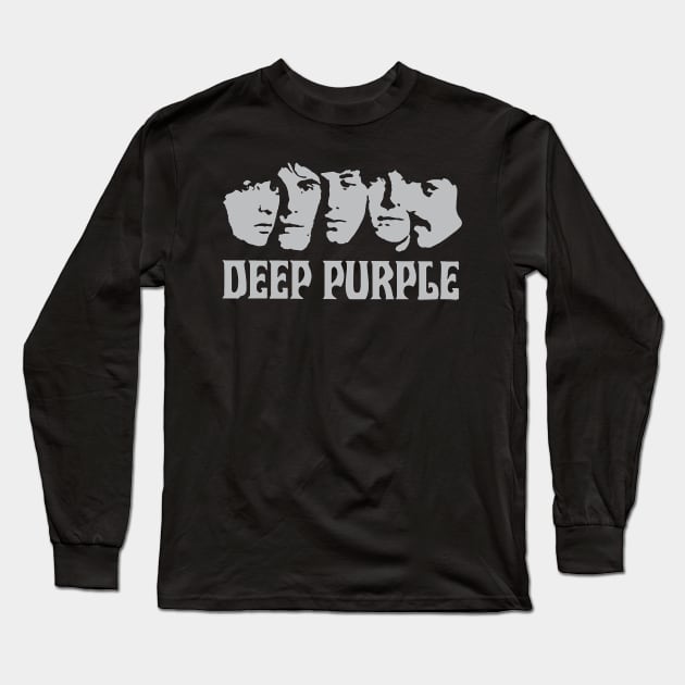 deep purple Long Sleeve T-Shirt by ade05